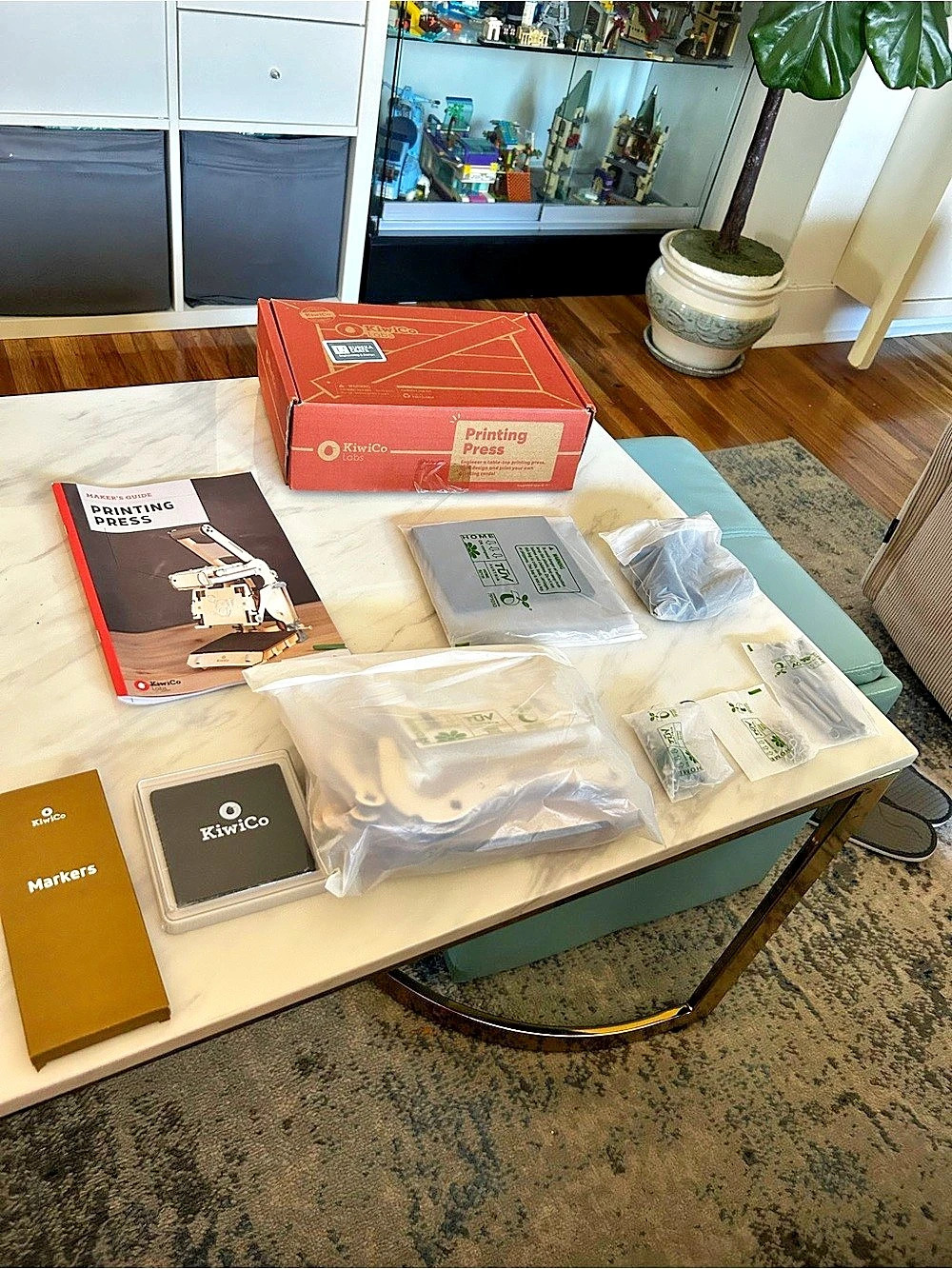 KiwiCo Eureka Crate Printing Press Learning Kit New 🆕